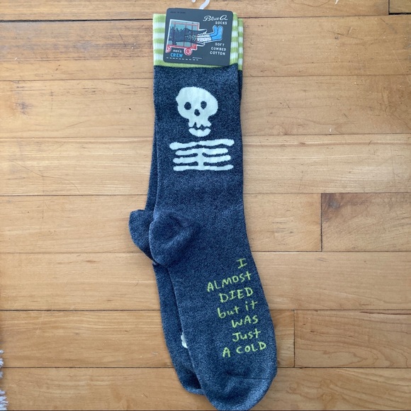 BLUE Q Men’s Man Cold Socks NET - Picture 2 of 2